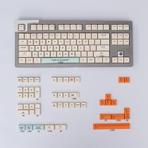 Plastic 104+30 XDA profile Keycap Set PBT Dye-Subbed for Mechanical Gaming Keyboard Cherry MX